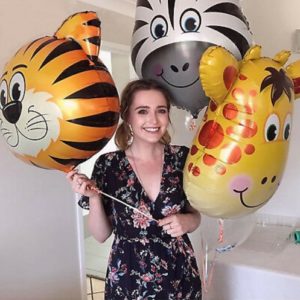 Baloane mari animale cu heliu pentru petreceri copii