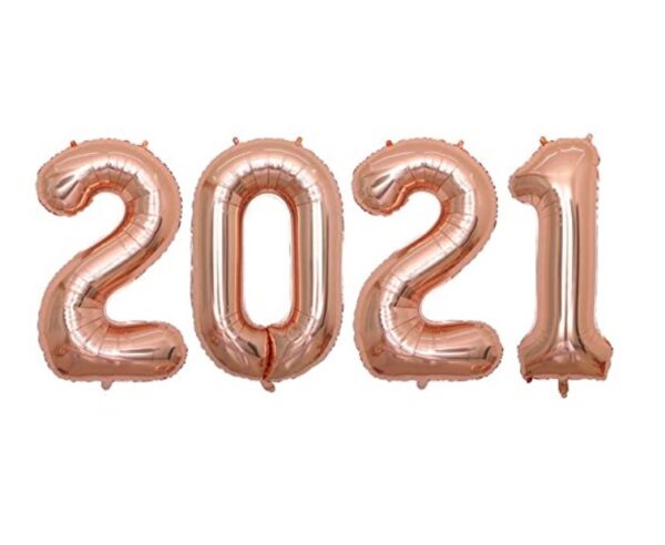 Baloane Cifre 2021 Petrecere Revelion - Balon 2021