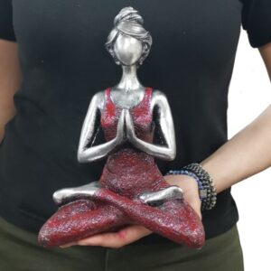 Decoratiune femeie yoga, meditatie