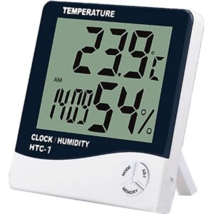 Ceas digital cu termometru si masurarea umiditatii