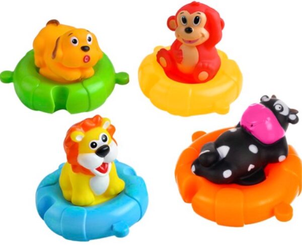 Set jucarii pentru baie in forma de animale