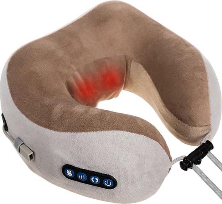 Aparat de masaj cervical, cu incalzire