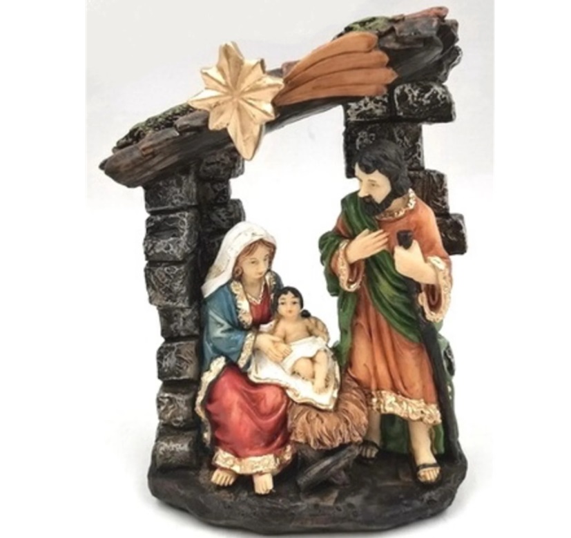 Decoratiune de Craciun Nasterea pruncului Isus in iesle, Cadouri Craciun