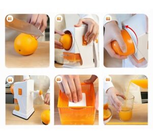 Storcator manual profesional de citrice, lamai, portocale, grapefruit