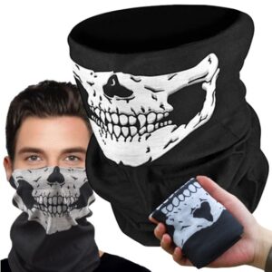 Bandana Tip Masca pentru Gat si Fata, Model Craniu