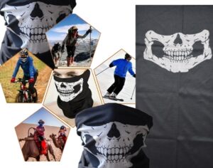 Bandana pentru alergare, schi, ciclism, masca pentru fata