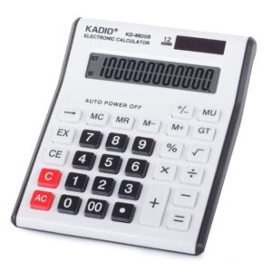 Calculator electronic de birou 12 digiti, alb