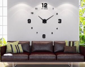 Ceas Perete Living, Ceas Perete Modern, Ceas Mare Negru