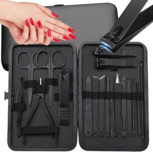 Trusa Manichiura Neagra, Trusa Manichiura Profesionala, Trusa Pedichiura, Trusa Unghii
