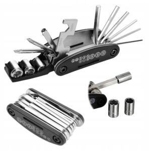Set multifunctional chei si surubelnite pentru bicicleta, 16 in 1
