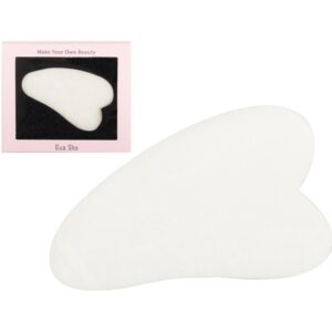 Piatra Gua Sha din Jad alb pentru masaj facial si corporal