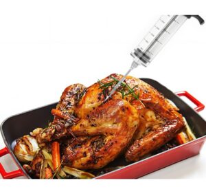 Seringa pentru marinat carne, injectare sosuri, condimente, 50 ml