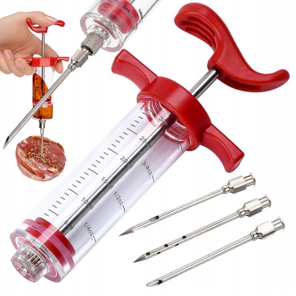Seringa Injectat Carne, Seringa Marinat Carne, Seringa Pentru Marinare, Seringa Pentru Condimente
