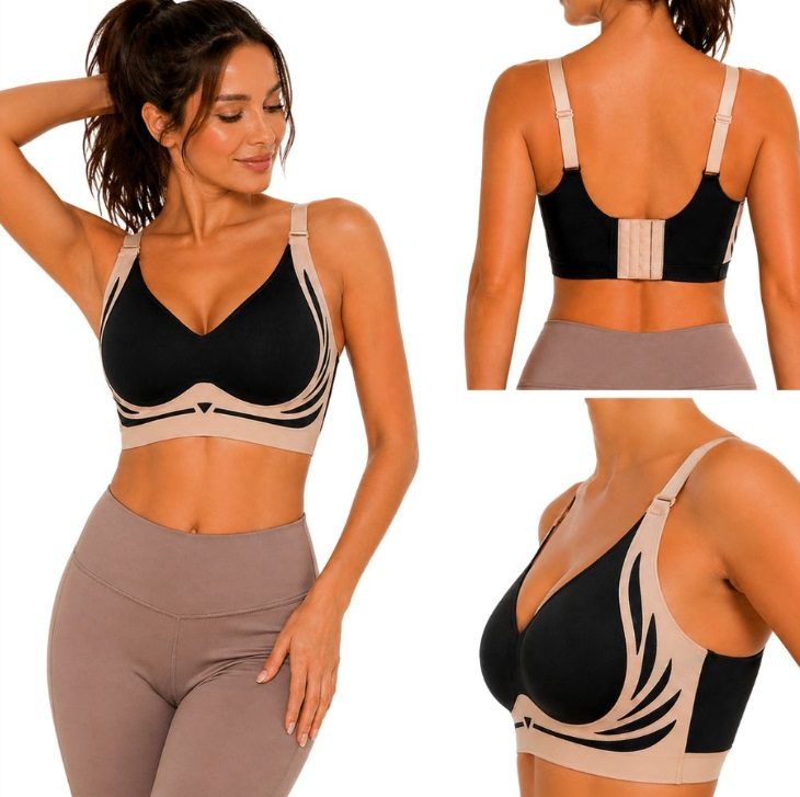 Bustiera Sport Modelatoare cu Push Up, Pentru Sala, Alergare, Marimea XL