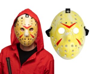 Masca Jason Voorhees, Masca Hochei, Masca Halloween Barbati, Masca Jason Vineri 13, Masca Halloween Copii